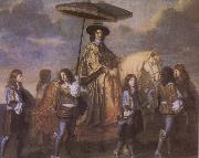 Charles le Brun Chancellor Seguier at the Entry of Louis XIV into Paris in 1660 china oil painting reproduction